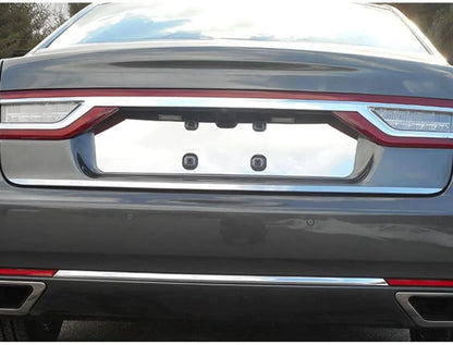 1pc Luxury FX Stainless License Plate Bezel for 2017-21 Lincoln Continental 4dr
