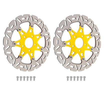 Front Brake Rotor Disc 11.8" for Harley-Davidson Touring Softail Dyna (2008–2024)