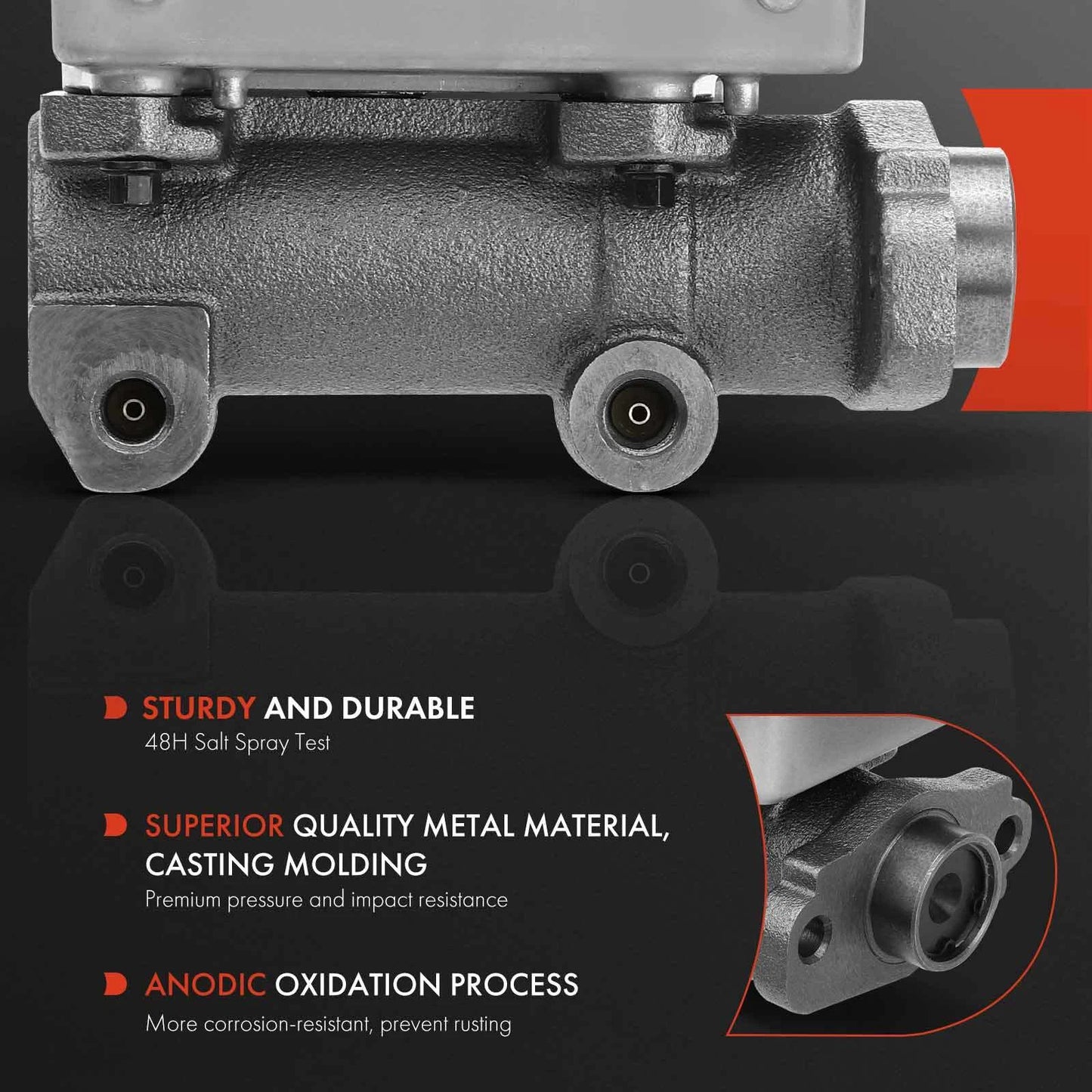 Brake Master Cylinder with Reservoir for Chevrolet P30 G30 (1975–1999)