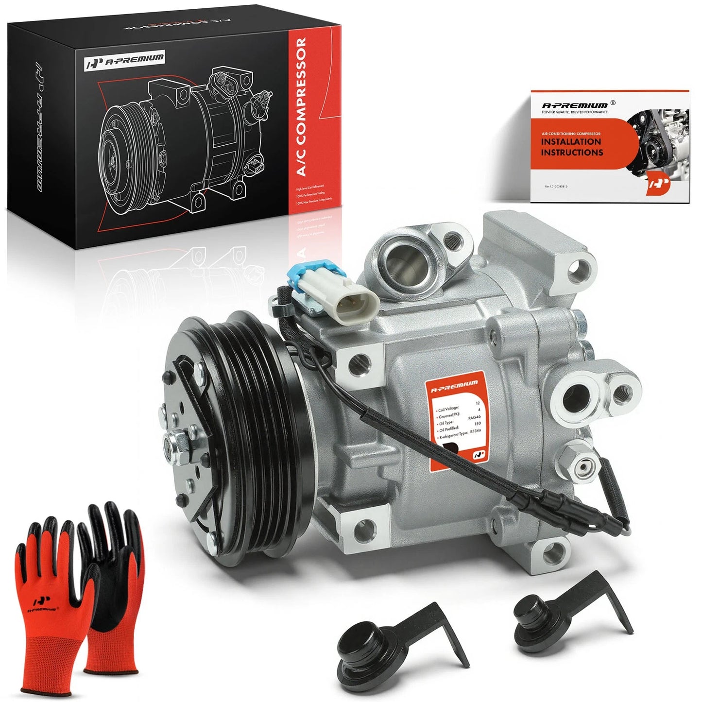 A/C Compressor with Clutch for Chevrolet Spark (2013–2014)