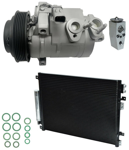 AC Compressor Kit With Condenser for Dodge Challenger 5.7L (2011–2014)