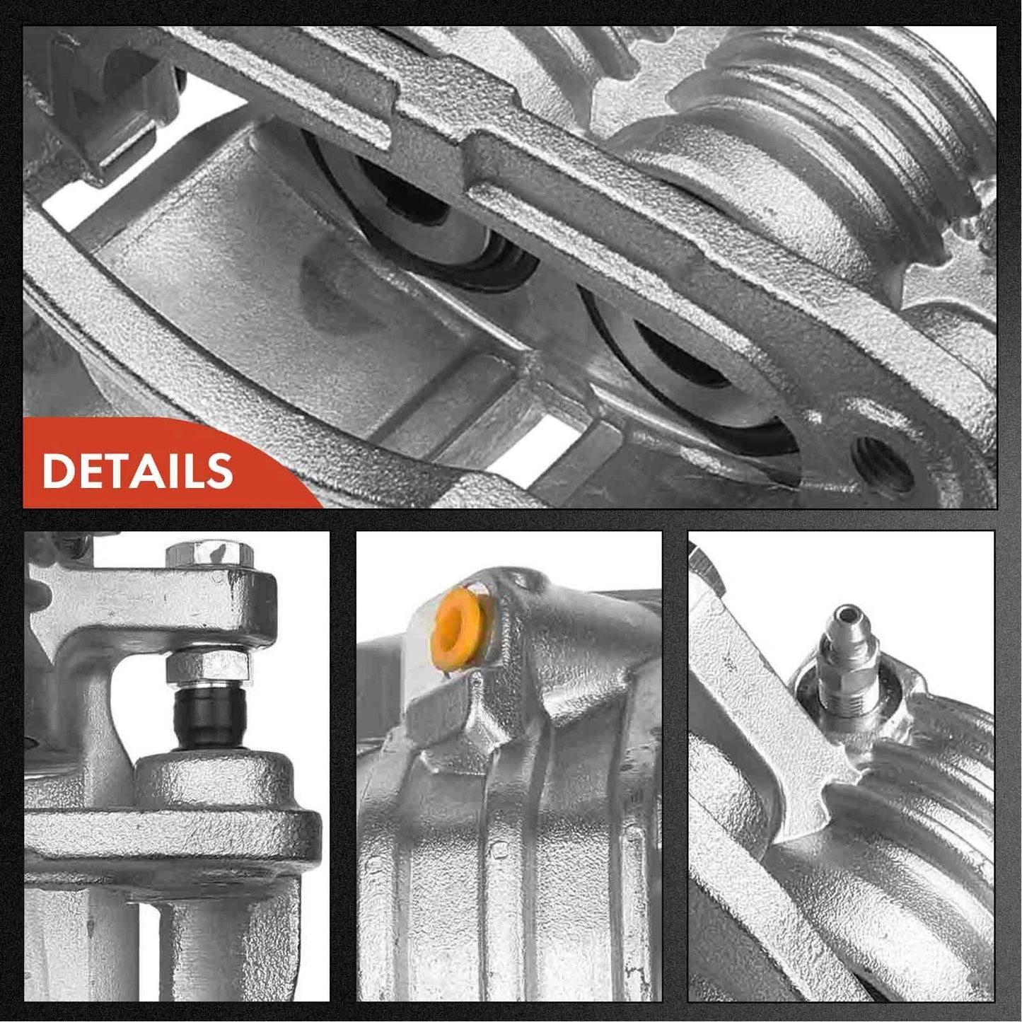 Ceramic Brake Pads & Calipers for GMC Envoy Chevrolet Saab