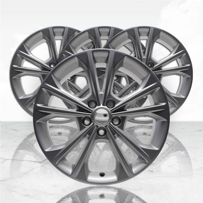 17 Inch Silver Wheel Rim by JTE Wheels Replacement for Ford Escape (2017–2018)