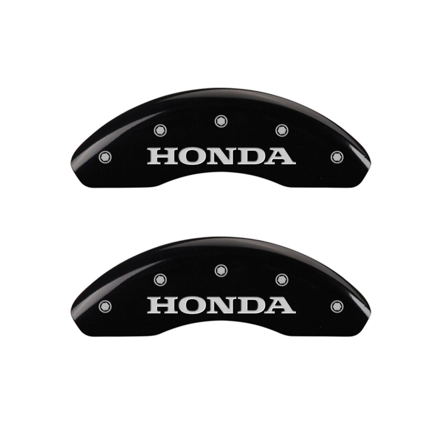 Black H Caliper Covers by MGP for 2011 Honda CR-V SE (2011–2015)