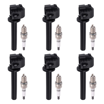 Ignition Coil & Spark Plug for Isuzu Amigo Rodeo V6 3.2L (2000–2000)