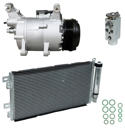 AC Compressor Kit With Condenser for Mini Cooper 1.6L (2005–2006)