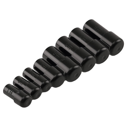 8x Tap Socket Drive Kit for Standard Threading for Tool Steel (2010–2010)