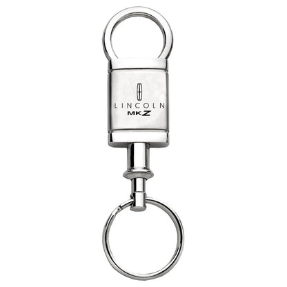 Satin-Chrome Valet Keychain - Officially Licensed for Lincoln MKZ