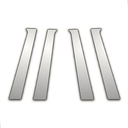 4Pc Chrome Pillar Post Covers Replacement for Jeep Liberty (2008–2024)