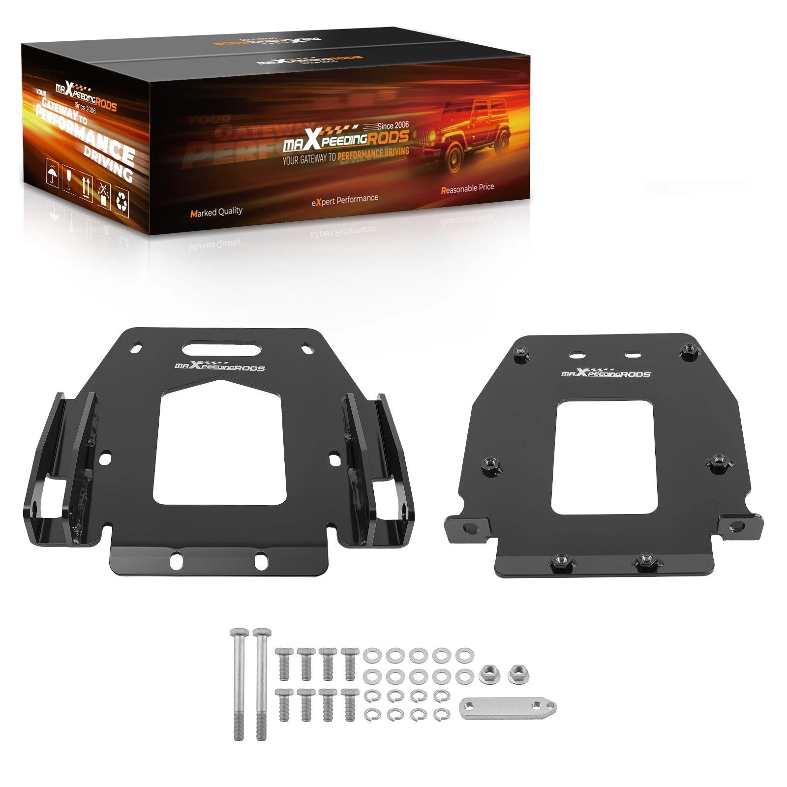 Front Steel Bracket for Polaris General 1000/RZR 900 (2016–2020)