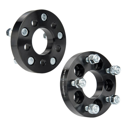 2x Wheel Adapter 1" 5x100 to 5x4.5 for Toyota Corolla (2003–2008)