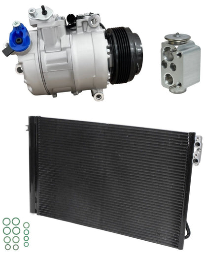 A C Compressor Kit With Condenser for BMW 328i xDrive 2013–2016