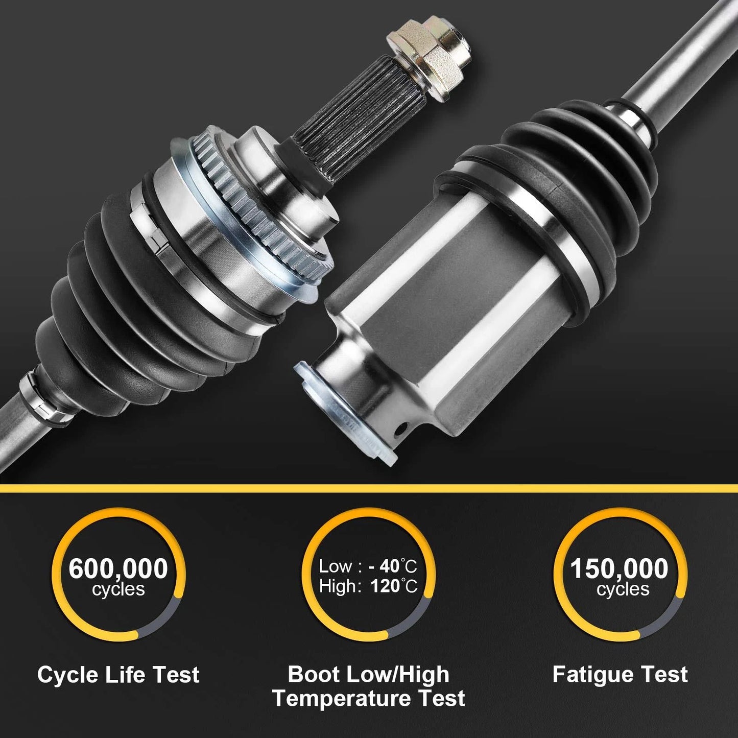 CV Axle Assembly for Chevrolet Saturn (2008–2010)