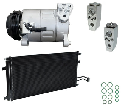 AC Compressor Kit With Condenser for GMC Yukon XL 5.3L 6.2L (2019–2024)
