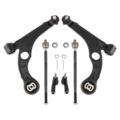 Front Lower Control Arm & Tie Rod Kit for 2013-2016 Dodge Dart (2.0L)