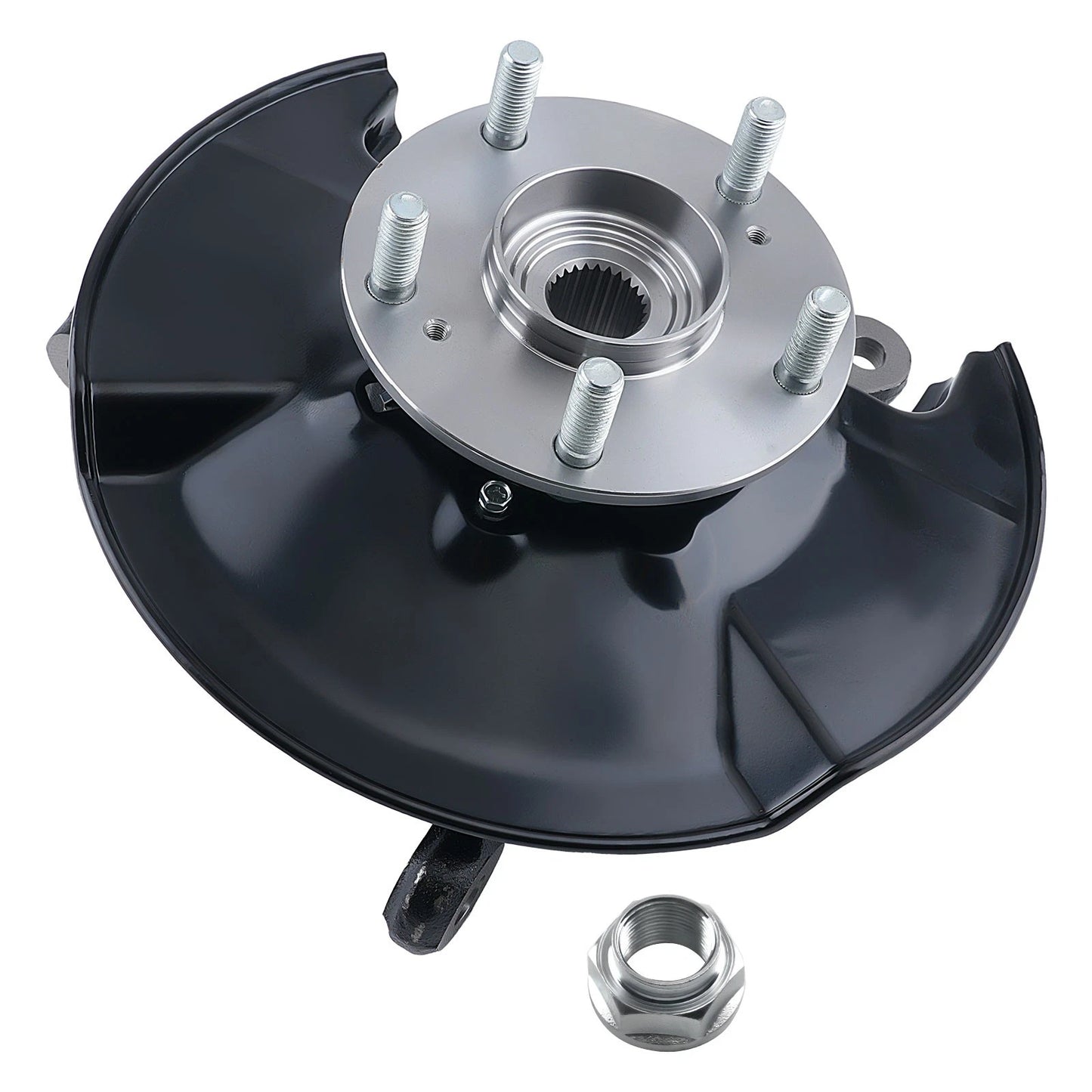 Front Right Steering Knuckle and Wheel Hub Bearing for Honda Civic (2006–2011)
