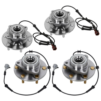Front Wheel Hub Set for Infiniti QX56 and Nissan Armada (2008–2010)
