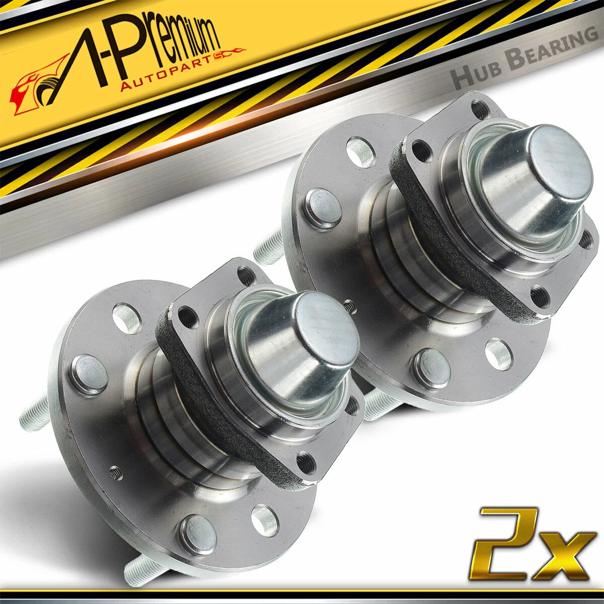 2X Rear Wheel Hub & Bearing Assembly for Suzuki Forenza (2004–2008)