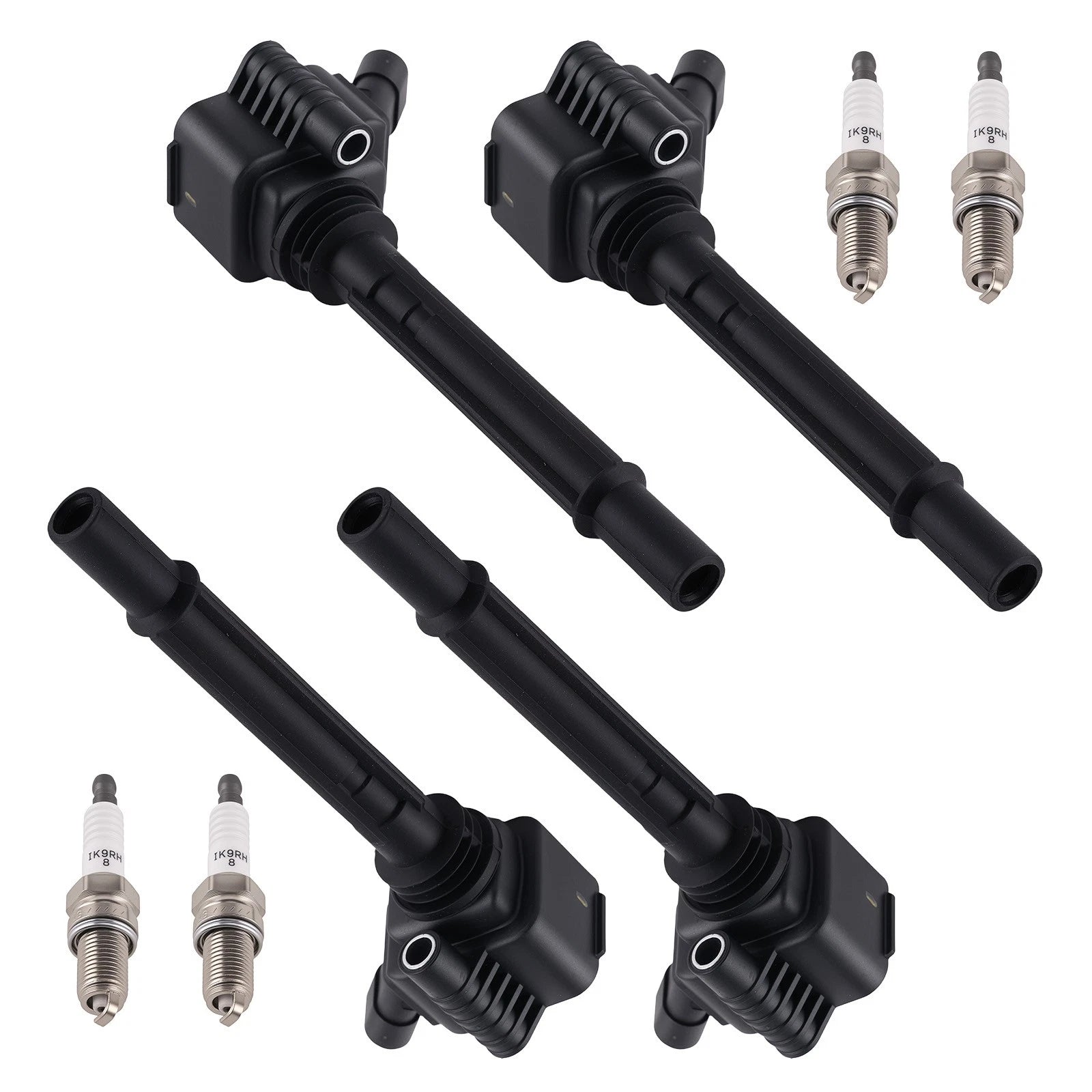Ignition Coils and Spark Plugs Set for Dodge Dart 2013–2016 1.4L L4