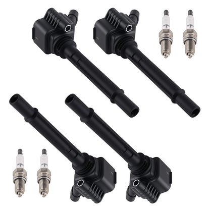 Ignition Coils and Spark Plugs Set for Dodge Dart 2013–2016 1.4L L4