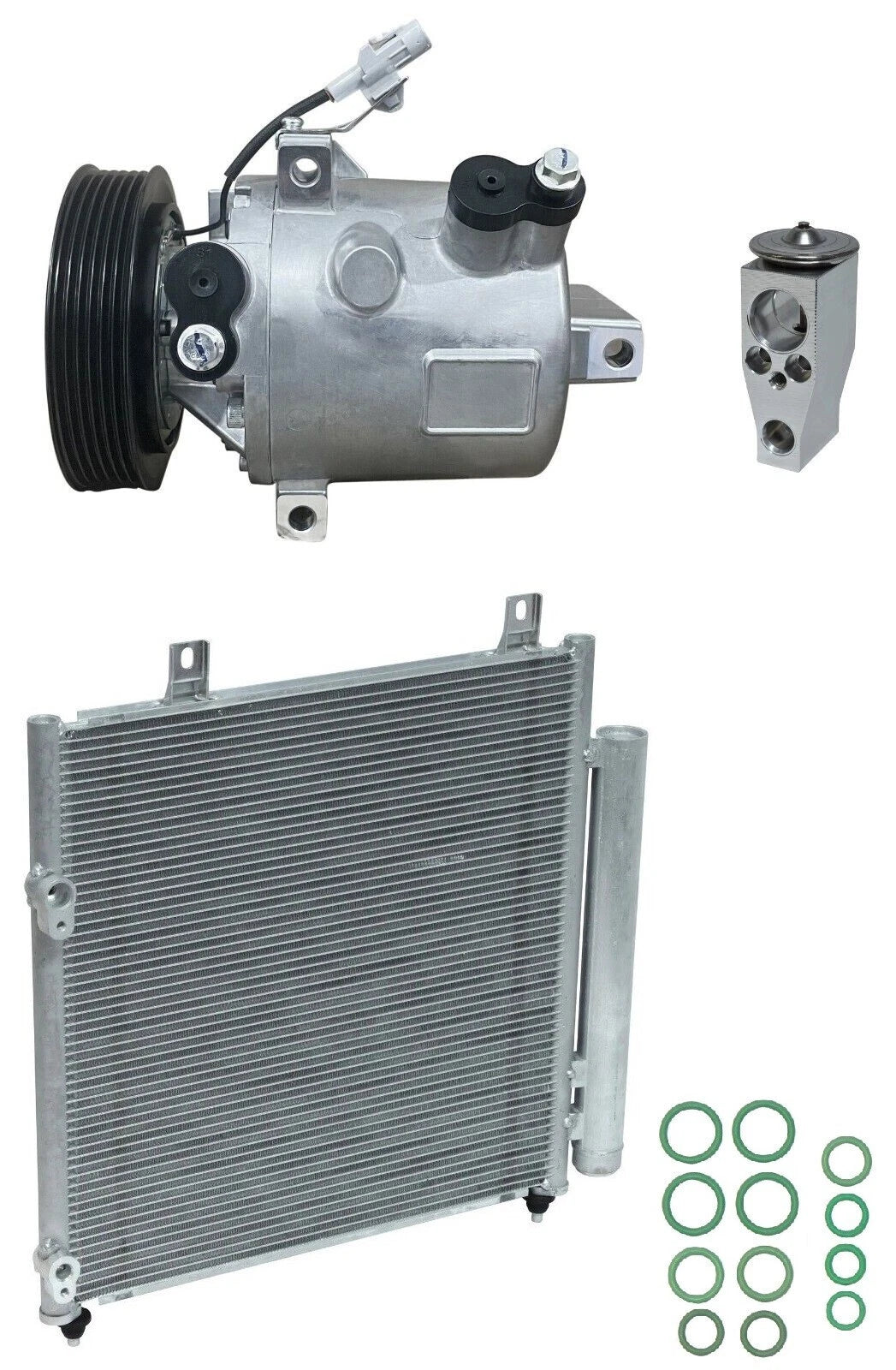 A C Compressor Kit With Condenser for Mitsubishi Mirage 1.2L (2015–2015)