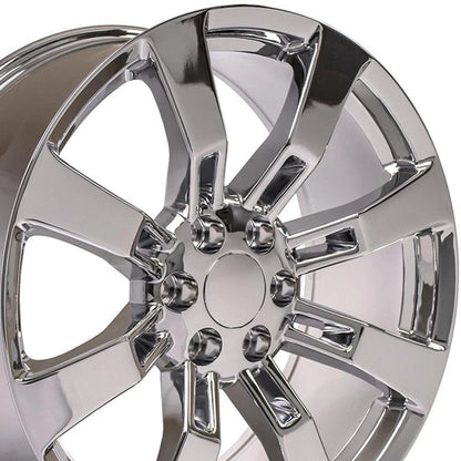 22" Chrome Wheel for 2003-2014 Chevy Express 1500 - RVO0436 - RVO0436