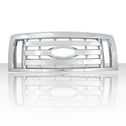 1pc Chrome ABS Grille Overlay for 2009-2012 Ford F-150 XL