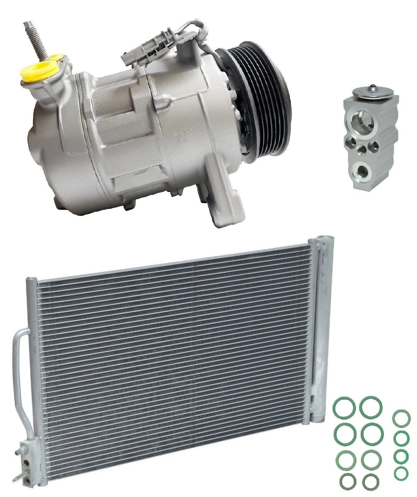 AC Compressor Kit with Condenser for Buick LaCrosse 3.6L (2018–2018)