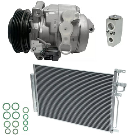 AC Compressor Kit with Condenser for Chevrolet Captiva Sport (2014–2014)