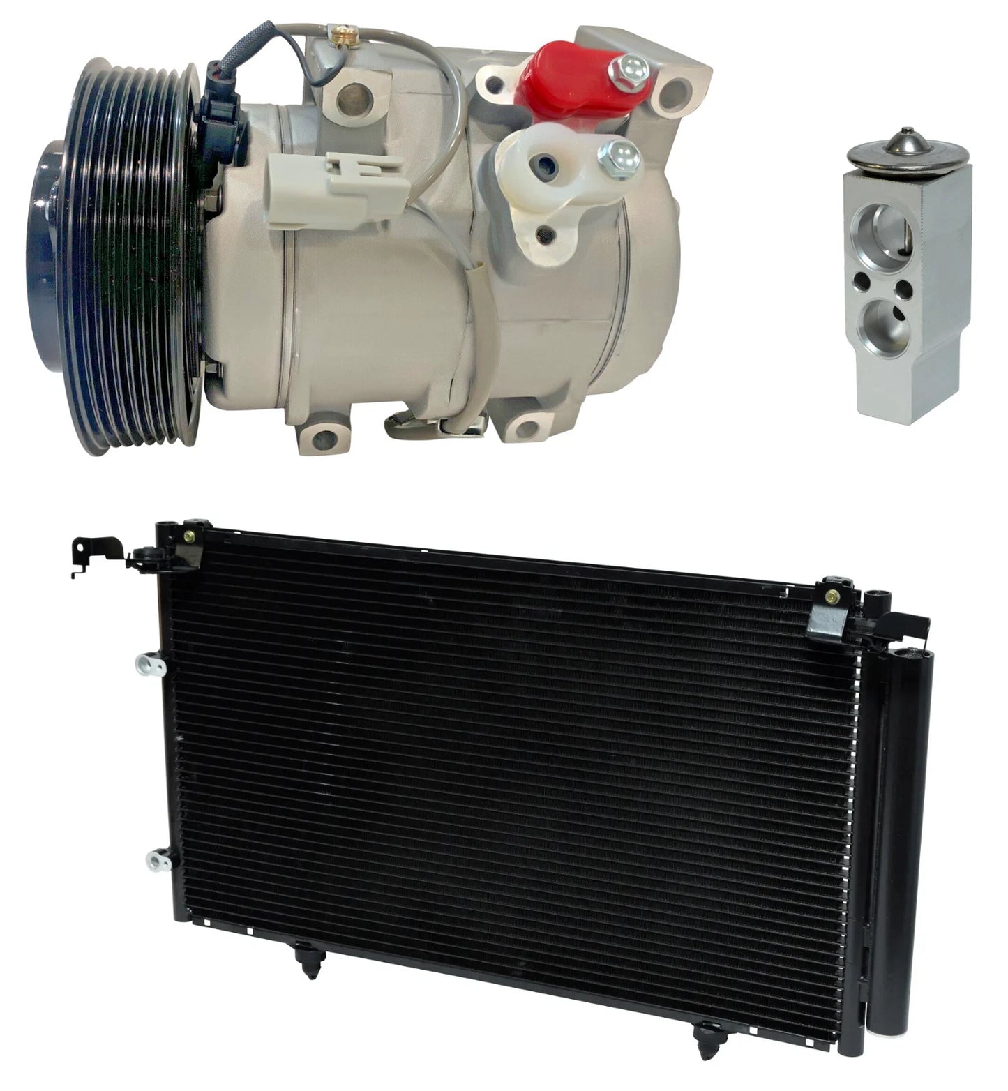 AC Compressor Kit With Condenser for Toyota Camry 2.4L (2006–2006)
