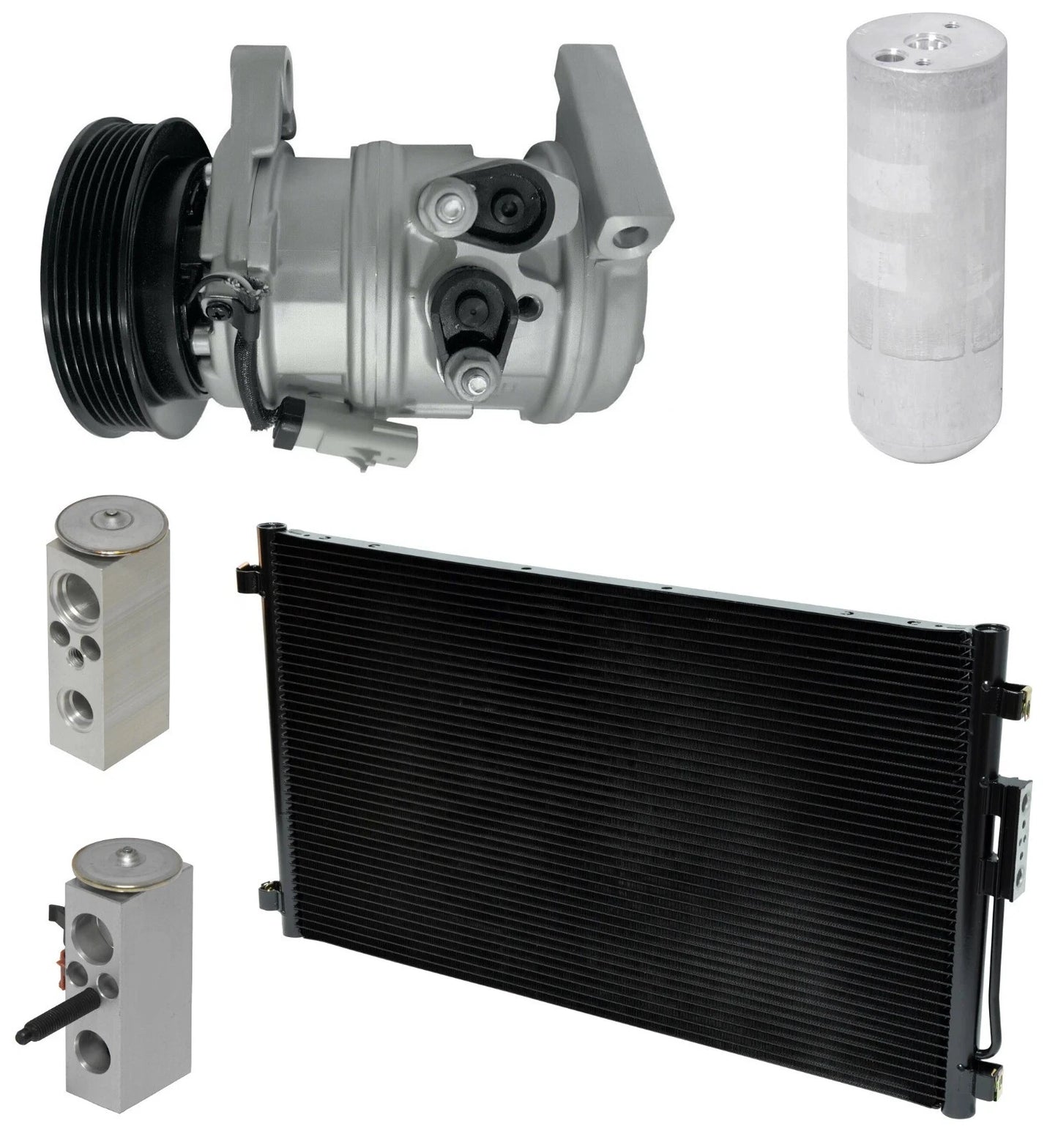 AC Compressor Kit With Condenser for Dodge Caravan 3.3L (2002–2003)