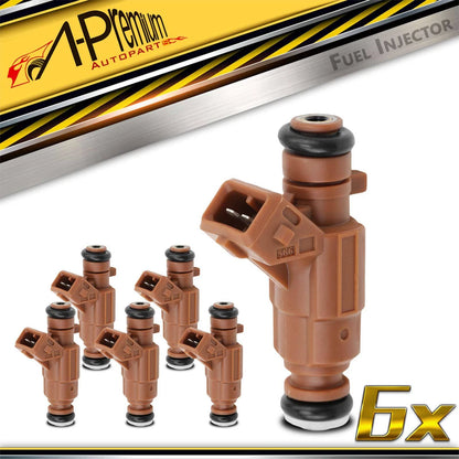 6x Fuel Injector for Mercedes-Benz C240 CLK320 E320 ML350 S350 (2003)