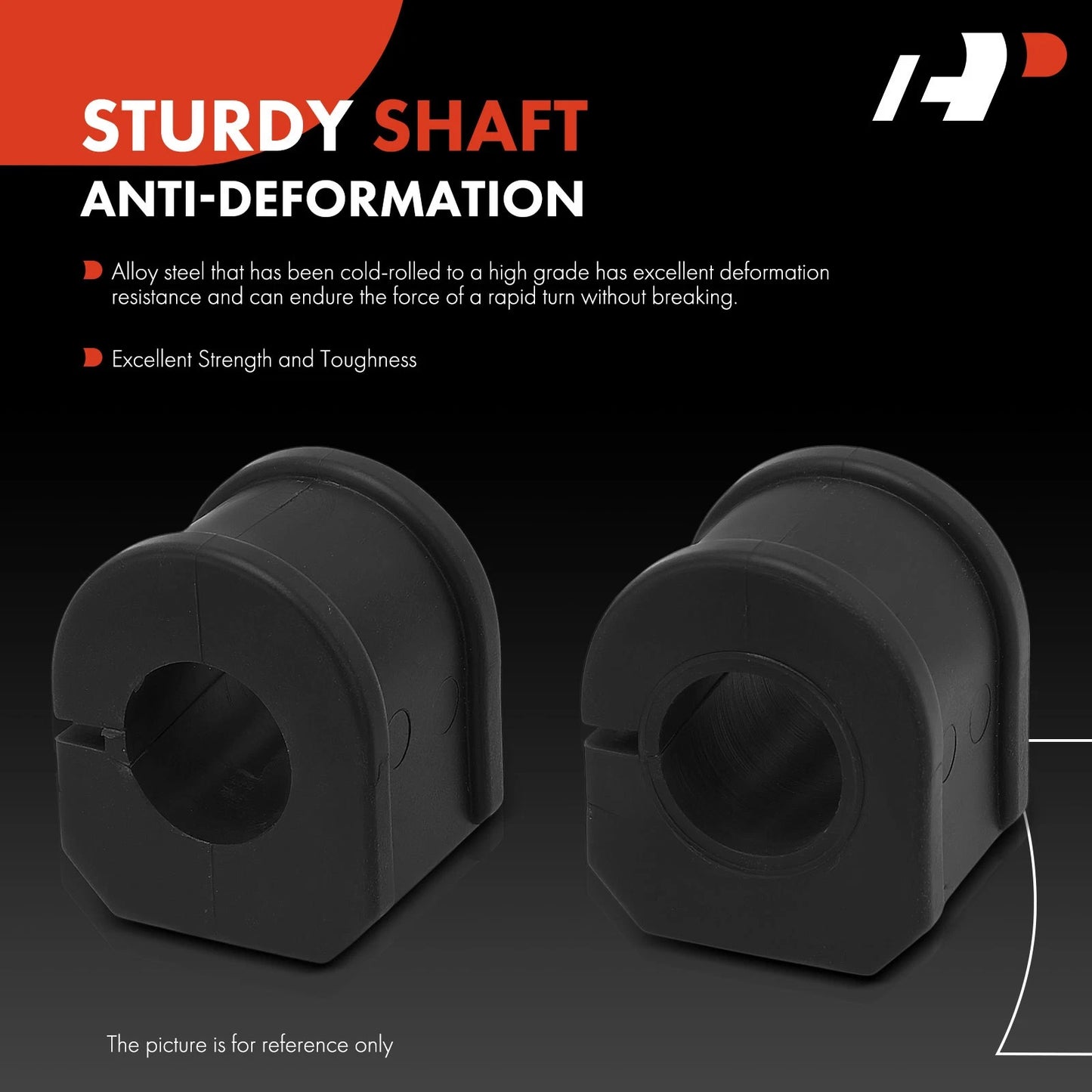 2X Front Sway Bar Bushing Kit for Chevrolet Malibu, Impala