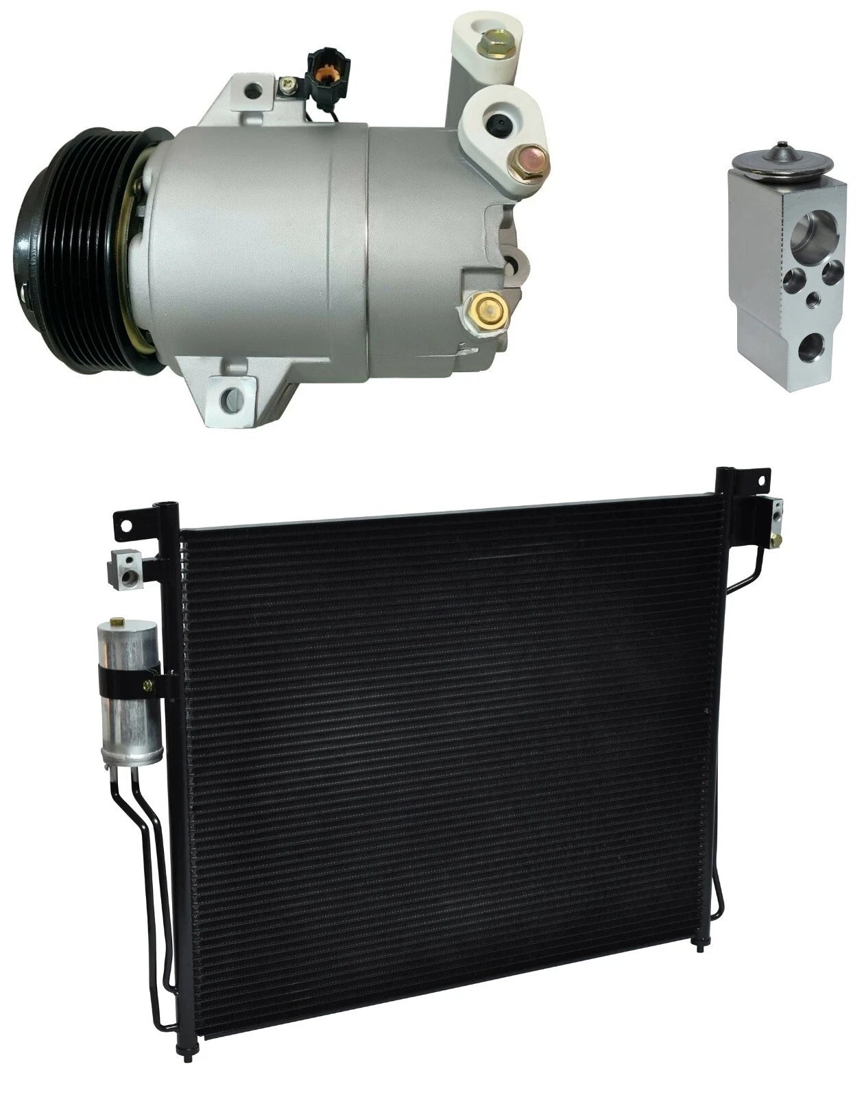AC Compressor Kit With Condenser for Nissan Pathfinder 4.0L (2011–2011)