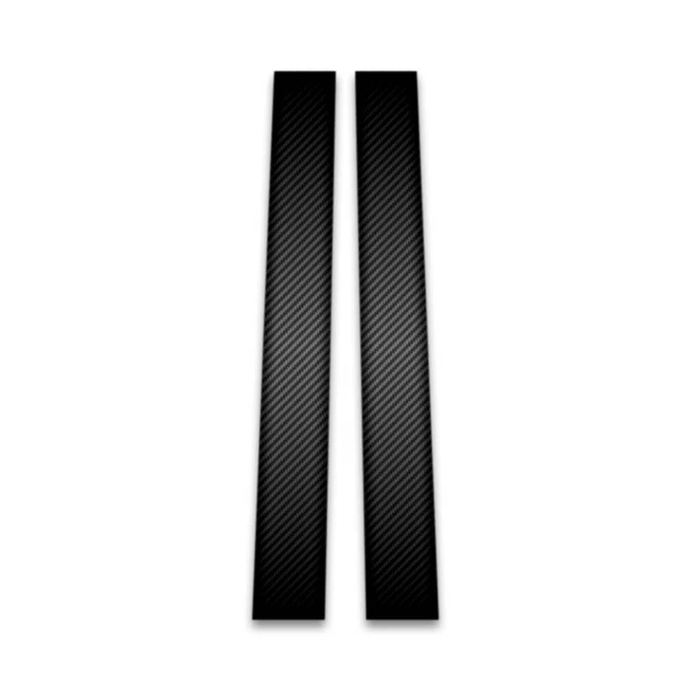 2pc Carbon Fiber Pillar Post Covers for 2000-2007 Dodge Caravan