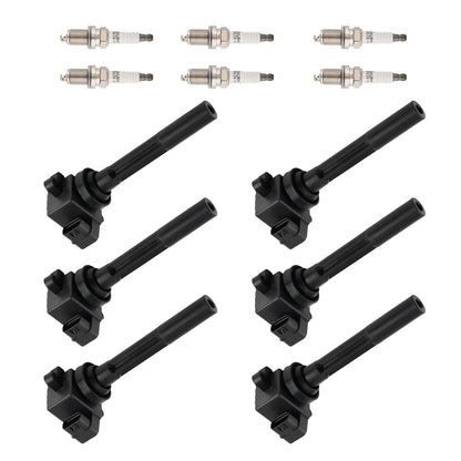 Ignition Coils & Spark Plug Set for Isuzu Amigo Rodeo 3.2L (1998–1999)