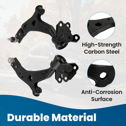 Front Lower Control Arms w/Ball Joint for Ford Escape 2013–2018