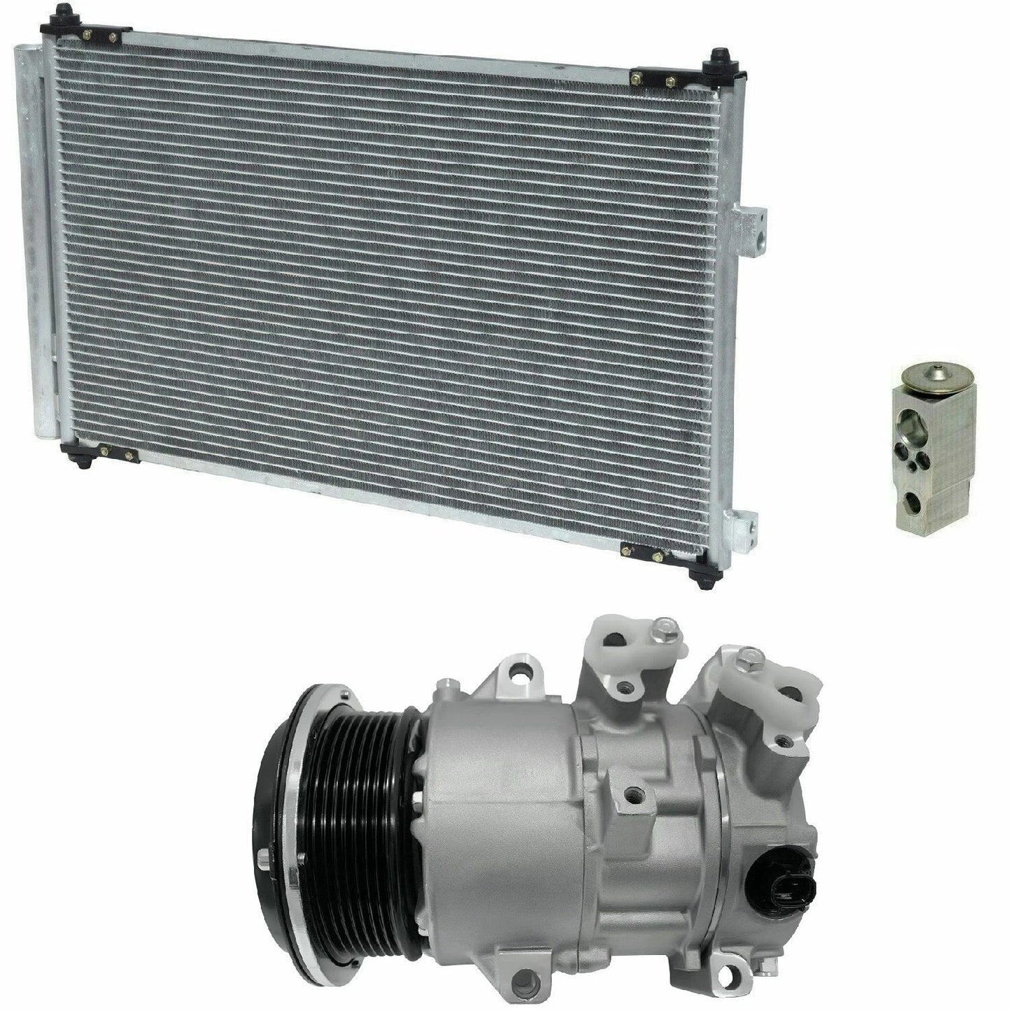 AC Compressor Kit With Condenser for Toyota RAV4 2.4L (2006–2008)