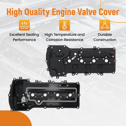 Black Valve Cover for Toyota Tacoma 2.7L (2016–2021)