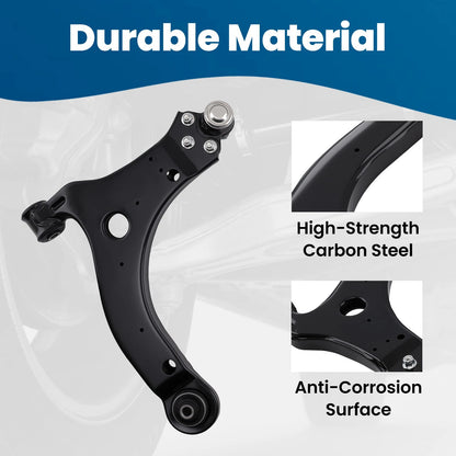6-Piece Front Lower Control Arms & Tie Rods Kit for Chevrolet Impala (2000–2013)