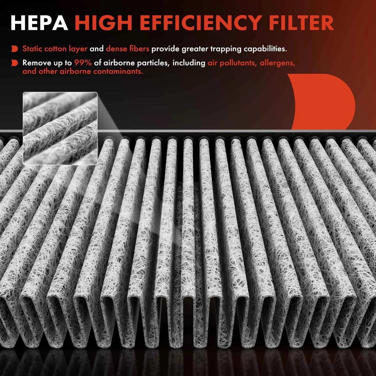 2X Activated Carbon Cabin Air Filter for Mercedes-Benz E320 (1996–2002)
