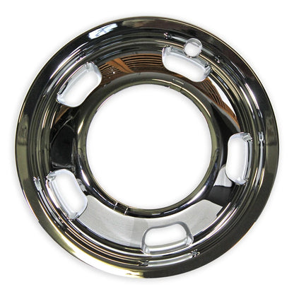 Dual Wheel Simulators 2 Front Chrome for Dodge Ram 3500 (2003–2018)
