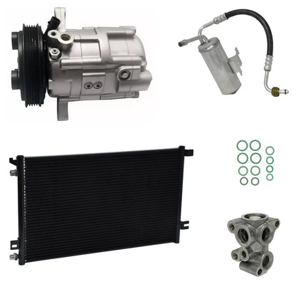 AC Compressor Kit with Condenser for Saturn SW2 1.9L (2001–2002)