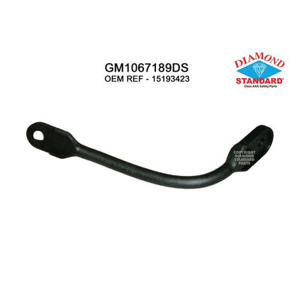 Replacement Steel Passenger Side Front Bumper Cover Brace To Impact Bar
