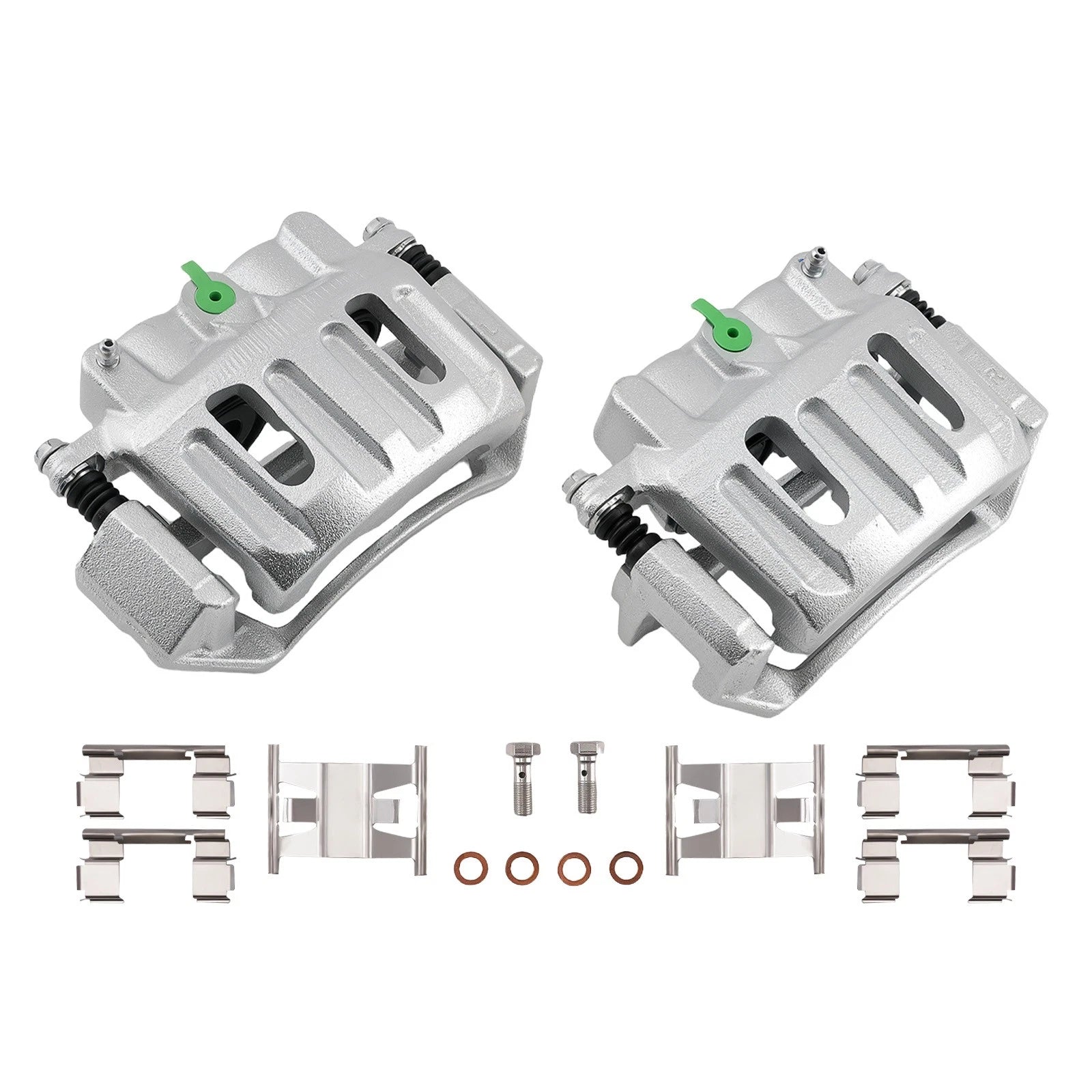 2x Front Dual Piston Brake Calipers for Ford F-150 (1996–2003)