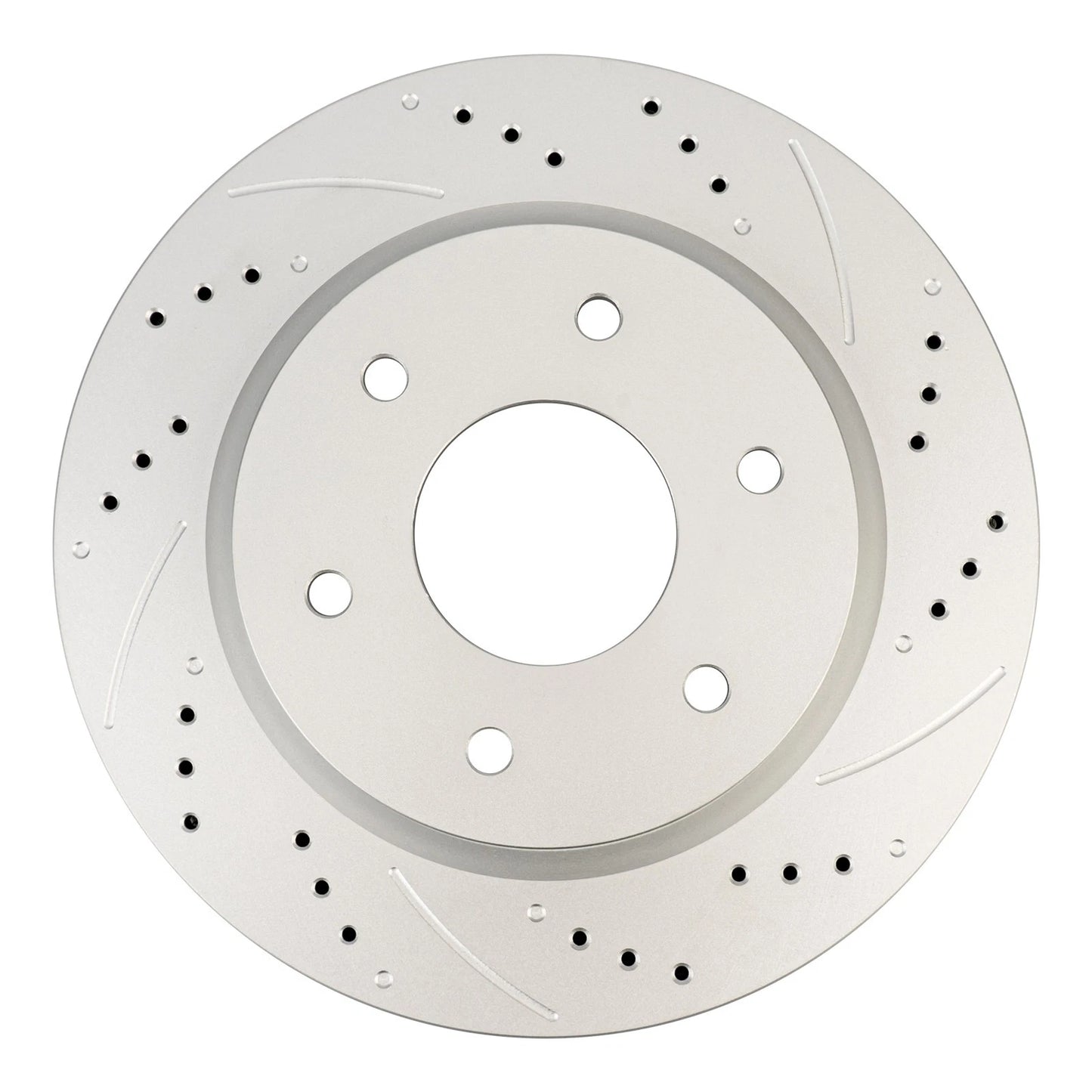 Drilled & Slotted Front Brake Rotors for Nissan Armada 2005–Titan 2005–2007 (2PC)