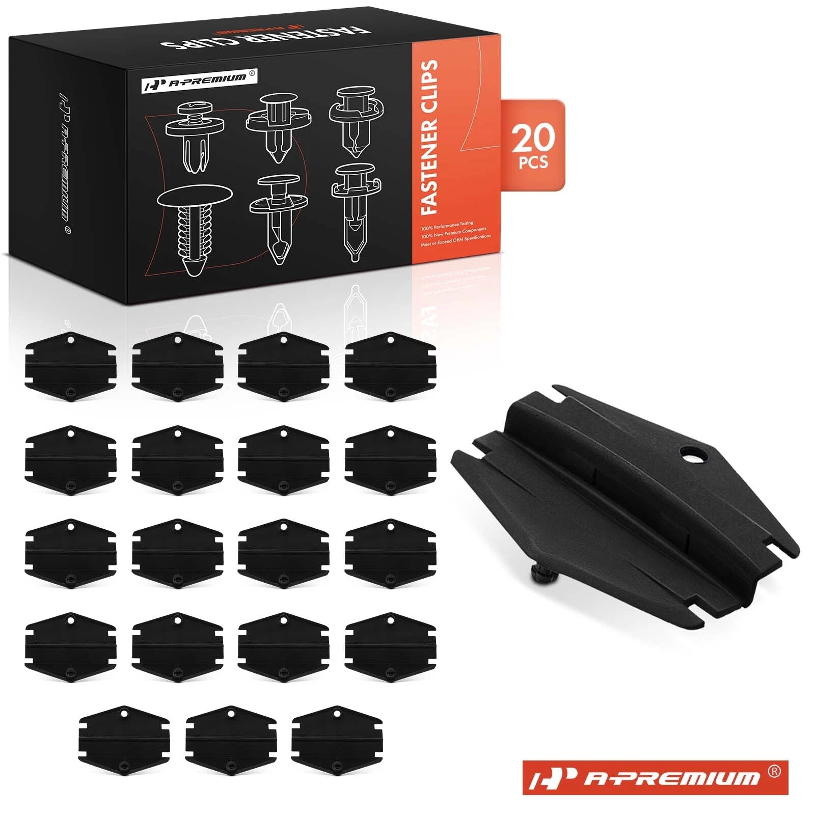 20Pcs Nylon Door Window Guide Clips for Chevy GMC Buick Olds