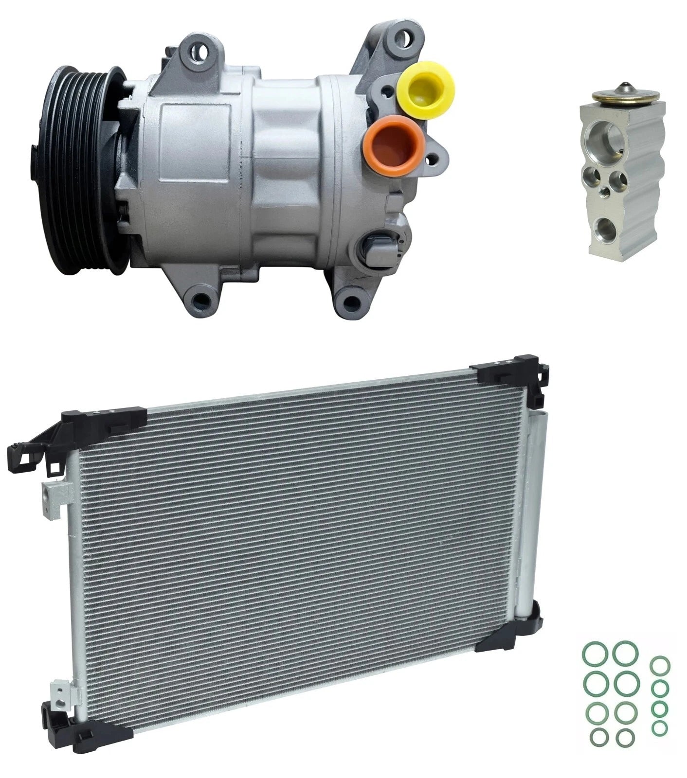AC Compressor Kit with Condenser for Toyota C-HR 2.0L (2021–2022)