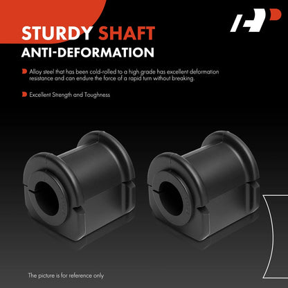 2X Rear Sway Bar Bushing Kit for Chevrolet Malibu (2004–2011)