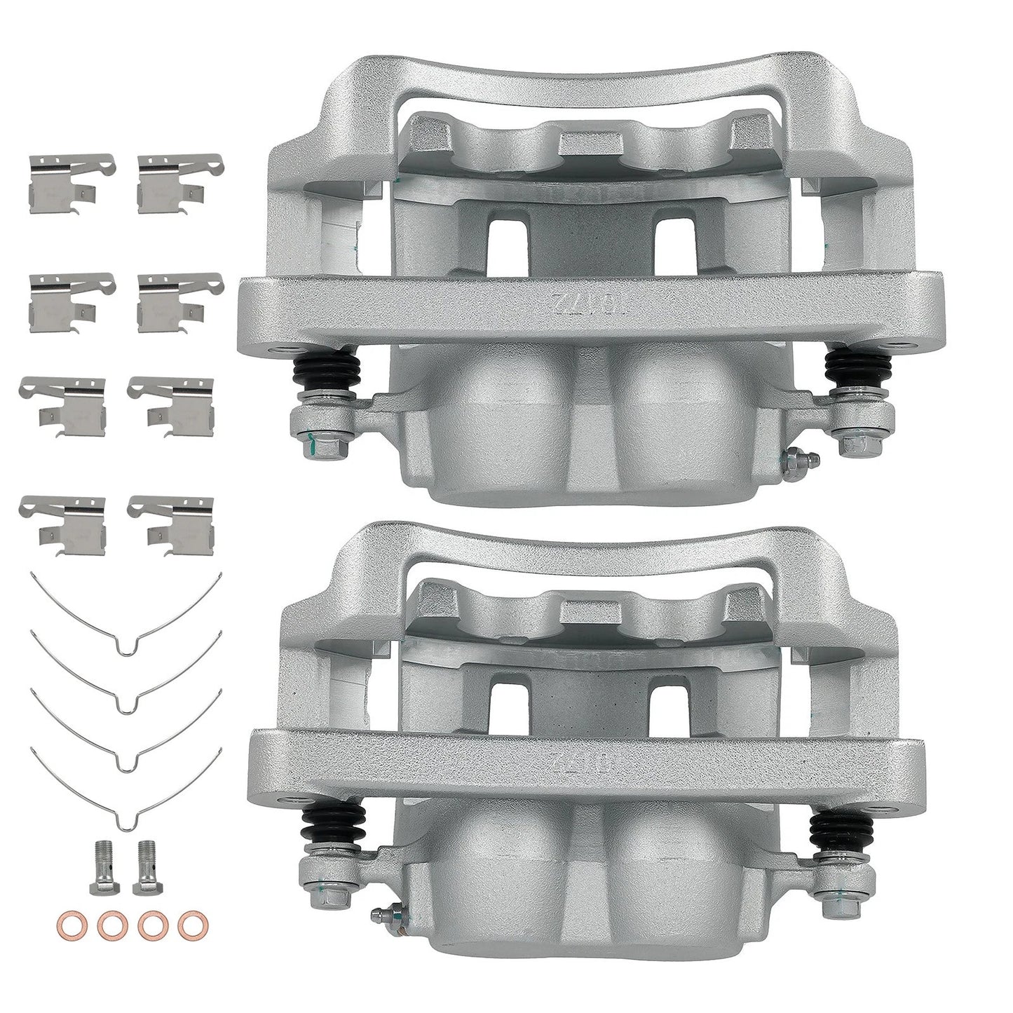 Front Disc Brake Caliper Set for Ford F-250 F-350 Super Duty Excursion (2011–2016)